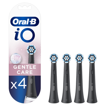 Kép Oral-B iO fogkefefej Gentle Care Black 4 db