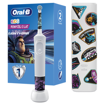 Kép Oral-B Kids Lightyear Elektromos Gyerekfogkefe + útitok